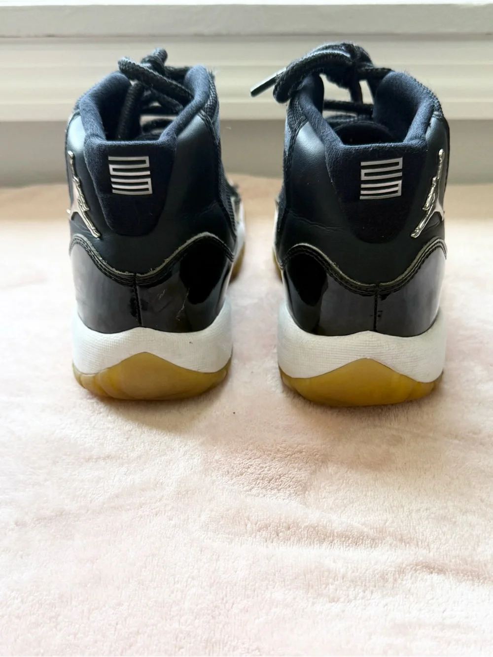 Jordan 11 retro “jubilee” youth 5.5 fits women’s 5-5.5